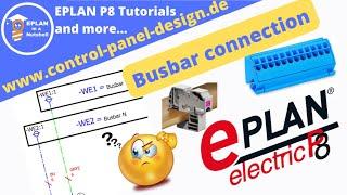 EPLAN Busbar connection point. How to number a busbar connection point automatically