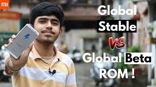 Global Stable Rom vs Global Beta Rom | MIUI 10 Rom