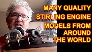 Stirling Engines for sale around the world - quality hot air engine collection #stirlingengine