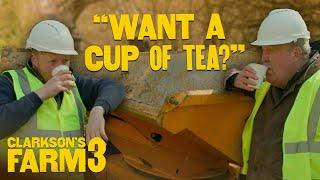 Jeremy And Kaleb Try To Be Construction Workers | Clarkson Farm S3