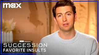 The Succession Cast’s Favorite Insults | Succession | Max