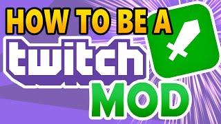 How to be a mod on Twitch! (Mod View Walkthrough)