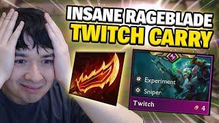 Rageblade Twitch Carry Goes INFINITE! I Set 13 TFT