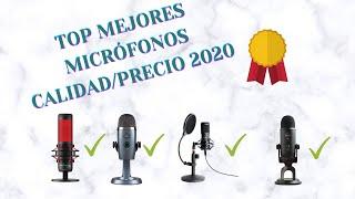 Top mejores micrófonos calidad-precio 2020 para streaming, podcast y creación de contenido