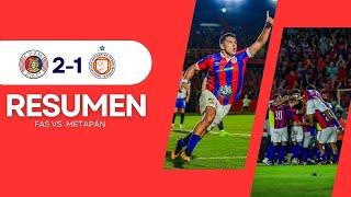  RESUMEN l FAS 2-1 METAPÁN l SEMIFINAL IDA | APERTURA 2024