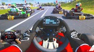 KartKraft GoPro PC - THEY ADDED 8 MAN RACES!! They're HECTIC!!