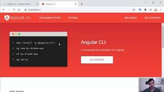 How to work with Angular CLI and create a new project, along with running it