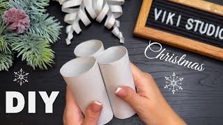 Amazing Paper Snowflake Tutorial Toilet Paper Roll Winter Ornaments