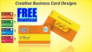 How to make Creative Business card in CorelDraw by #msb374, #msbgrafix