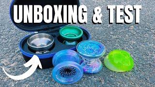 UNBOXING - New YoYoFactory TITANIUM YoYo and MORE!