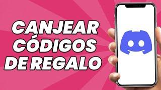 Cómo canjear códigos de regalo de Nitro en Discord (Móvil)