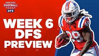 NFL DFS Week 6 Lineups, Picks, Stacks & Ownership | 2022 Fantasy Football Advice