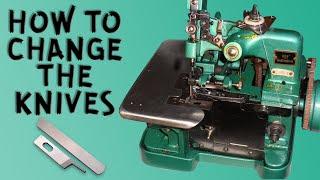 How to Change Overlocker Blades/Knives/Cutters