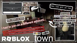 players FREAK out after i destroy them in raiding | ROBLOX TOWN