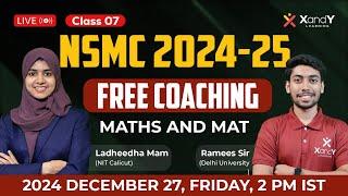 NSMC Free Coaching 2024-25 | Grade 7 | MATHS & MAT #maths  #class6 #nsmc