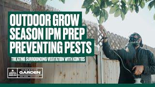 Treating Surrounding Plants to Prevent Pests with Kontos Spray | Homegrown Cannabis Co.