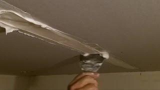 How to tape and finish drywall seams