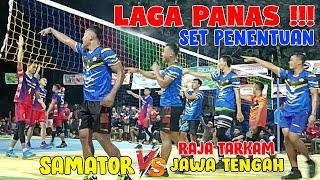 samator voly terbaru - voly bal samator melawan raja tarkam voli Jawa Tengah - cakrawala cup