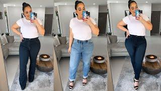 Trying on the BEST Fashion Nova Curve Jeans! *try on haul* | Nelly Toledo