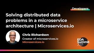 Solving distributed data problems in a microservice architecture | Microservices.io