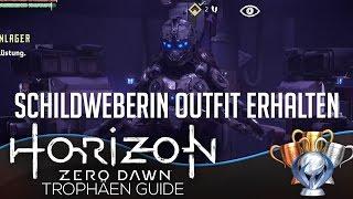 Horizon Zero Dawn Trophäen Guide - Schildweberin Outfit erhalten | Fundorte aller Energiezellen
