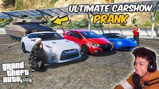 Supercars CARSHOW PRANK sa GTA 5!! (pasabugin ang supercars) | VonOrdonaYT