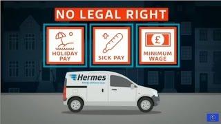 Hermes Couriers faces legal challenge over its self-employed pay 'scam'