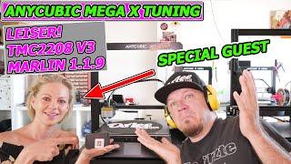 Anycubic Mega X TUNING: Leiser! Tmc2208V3! Marlin 1.1.9!