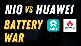 NIO Response to Huawei | The Future of EV Batteries - NIO stock.