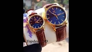 olevs 6898 couple watch new arrival available TopDeals BD