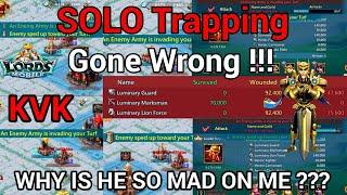 KVK - Solo Trapping Gone Wrong !!! Lords Mobile - GameF1rst #lordsmobile #kvk