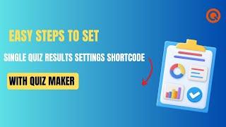 How to set Single Quiz Results Shortcode with WordPress Quiz Plugin