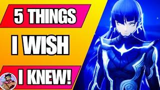 Shin Megami Tensei V - Hints And Tips!