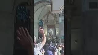 4/13/24QUIAPO CHURCH 7;00am after Mass Bless the padre #shortvideo