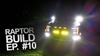 Mounting Baja Designs OnX6+ Behind the Grille + S2 Reverse Lights // 2024 Raptor Build Ep.10