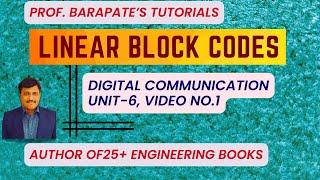 LINEAR BLOCK CODES