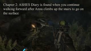 Metro: Last Light | Chapter 2: Ashes | All Diary Pages | All Notes Locations