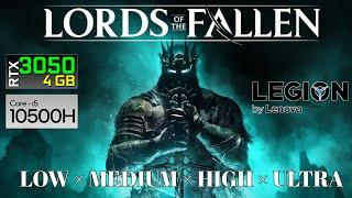 The Lords of the Fallen - RTX 3050 4GB | i5-10500H | Lenovo Legion 5 | Gameplay | Benchmark