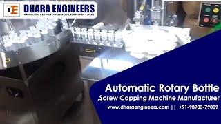 Automatic Rotary Bottle Screw Capping Machine Manufacturer, Screw Capping Machine, Capping Machine