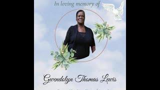 Gwendolyn Thomas Funeral 2023  ORINAL