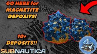 The ONLY Place you can find MAGNETITE DEPOSITS in Subnautica!