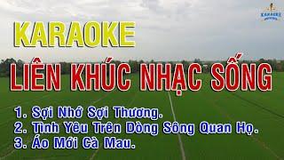 KARAOKE Liên Khúc Nhạc Sống DỄ HÁT NHẤT | DINHTAN MEDIA - Nhạc Sống Quê Hương - Trữ Tình - ChaChaCha