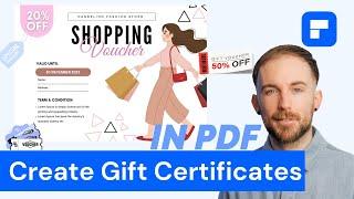 Create Gift Certificates in PDF | Free templates