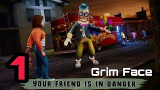 Grim face clown gameplay | Grim face clown gameplay walkthrough |