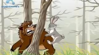 заяц и медведь, видео анекдот