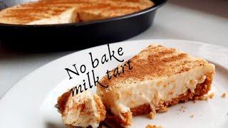 No bake Milktart/Easy Milktart/Gawa's kitchen Milktart/Southafricanyoutuber