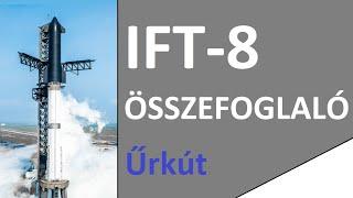 Starship IFT-8 tesztrepülés összefoglaló // Űrkút