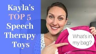 Top 5 Speech Therapy Toys