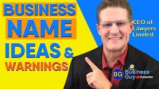 How to Name a Business: Ideas & Free Name Generator