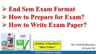 How to Prepare &  Write Exam Paper for Scoring Good Marks?